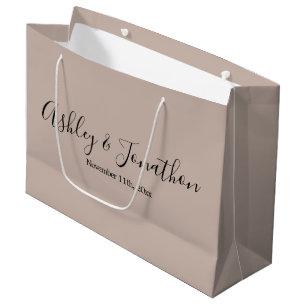 Biscotti Personalised Wedding Large Gift Bag