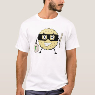 Biscuit Bandit - Funny Character Illustration  T-Shirt