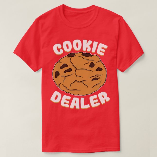 Biscuit biscuit cookie dealer T-Shirt (Design Front)