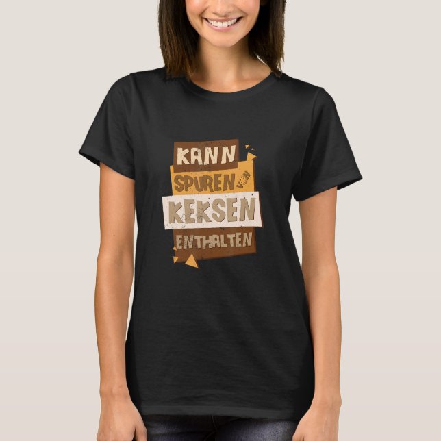 Biscuit Biscuits Cookie Candy Baking Christmas T-Shirt (Front)