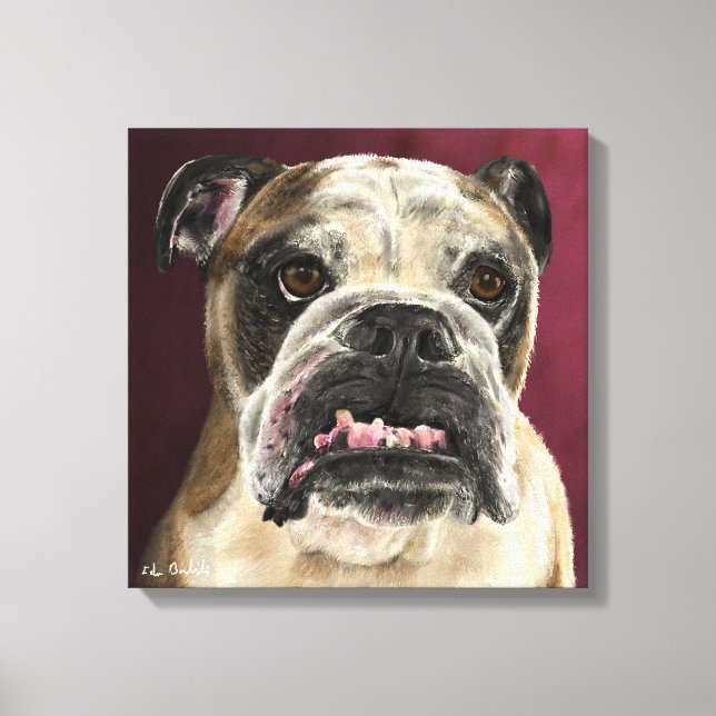 Biscuit Canvas Print (Front)