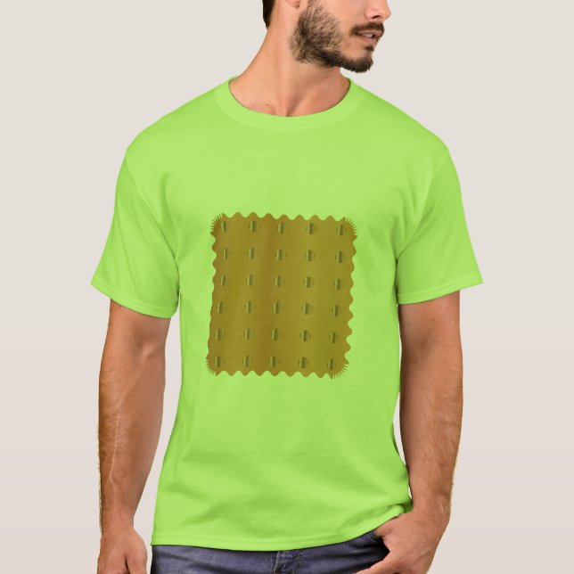 Biscuit Cookie Pattern Cute Food Lover T-Shirt (Front)