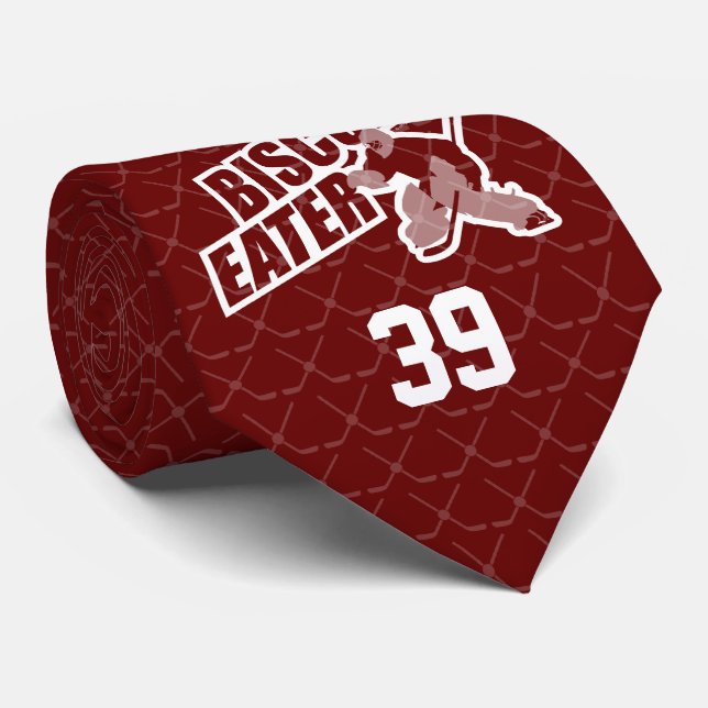 Biscuit Eater (Hockey Goalie) Neck Tie (Rolled)
