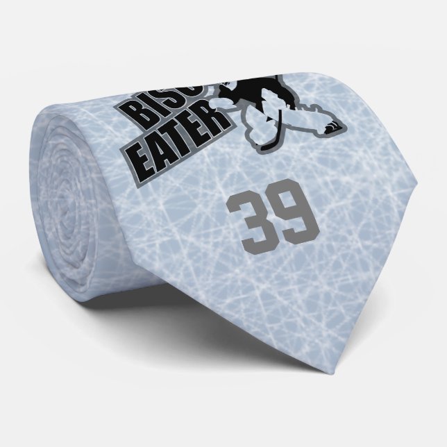 Biscuit Eater (Hockey Goalie) Neck Tie (Rolled)