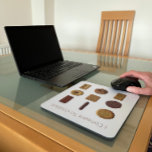 Biscuit Mouse Mat<br><div class="desc">Mousemat with photos of biscuits from New Forest Pics</div>