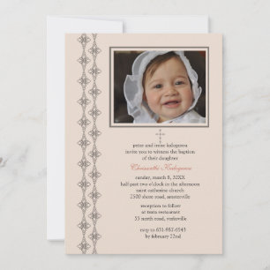 Biscuit Photo Invitation