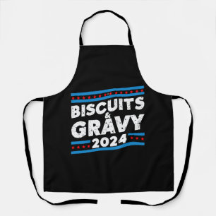Biscuits and Gravy 2024 Presidential Election Apron