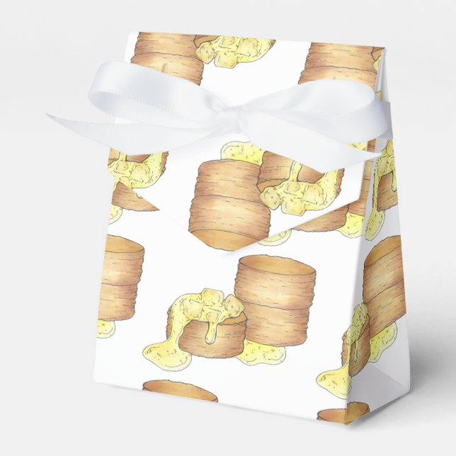 Biscuits and Gravy Southern Food Cooking Cuisine Favour Box (Front Side)