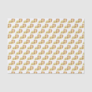Biscuits and Sausage Gravy Southern Breakfast Food Tissue Paper