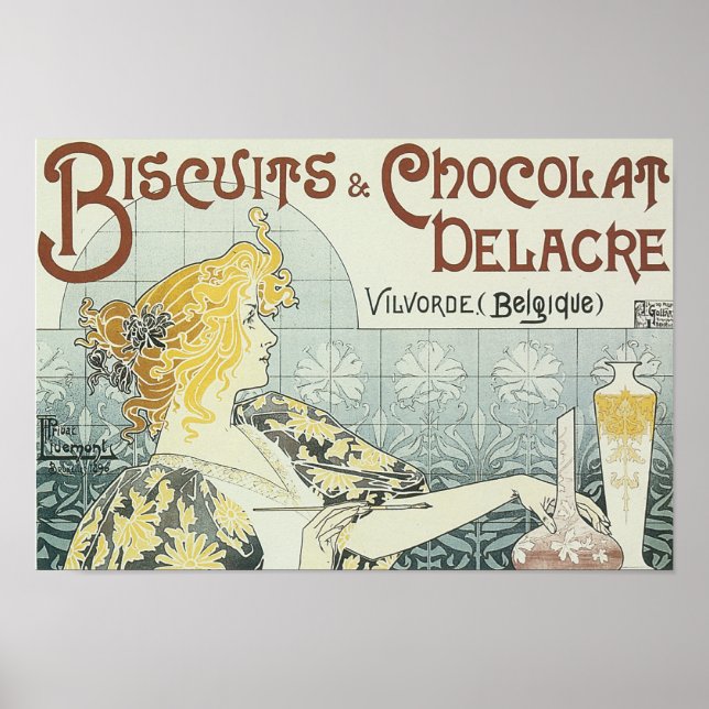Biscuits & Chocolat Poster (Front)
