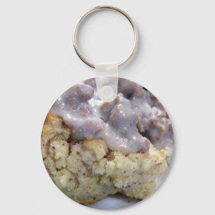 Biscuits & gravy key ring
