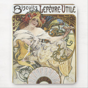 Biscuits Lefeure-1897 Mouse Mat