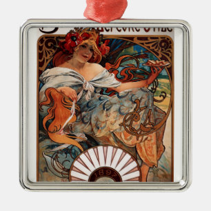 Biscuits Lefevre-Utile Metal Tree Decoration