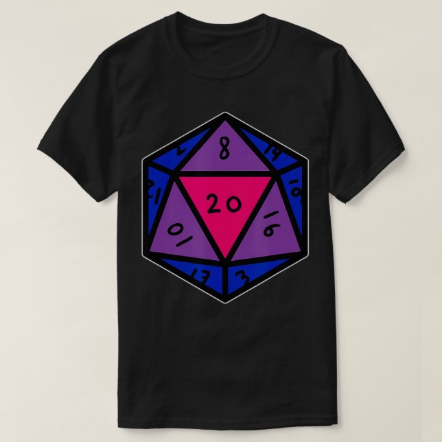 Biseual D T-Shirt (Design Front)