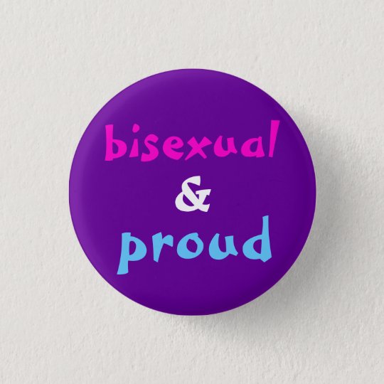 Bisexual And Proud 3 Cm Round Badge Uk