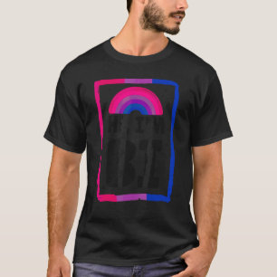 Bisexual Bi Pride Flag Hi  I'm Bi T-Shirt