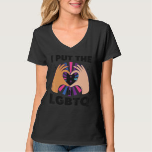 Bisexual Bi Pride Flag I Put The B In Lgbtq T-Shirt