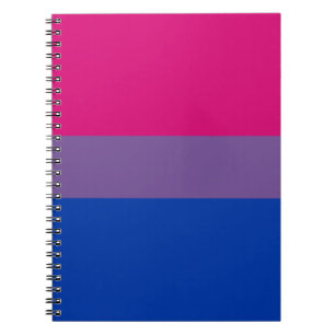 Bisexual Bi Pride Flag Notebook