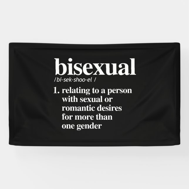 bisexual definition - defined lgbtq terms - LGBT D Banner (Horizontal)