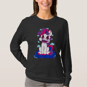 Bisexual Dragon Fire Bisexual Flag LGBT Bi Pride B T-Shirt