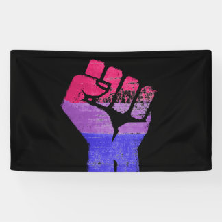 BISEXUAL FIST BANNER