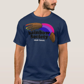 Bisexual Flag ColorsRainbow Society T-Shirt