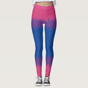 Bisexual Flag Leggings