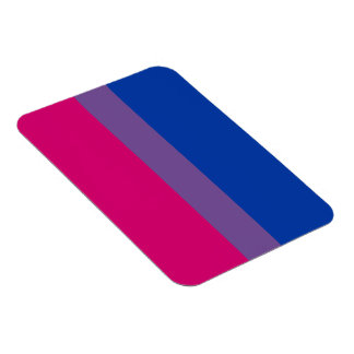 Bisexual flag magnet