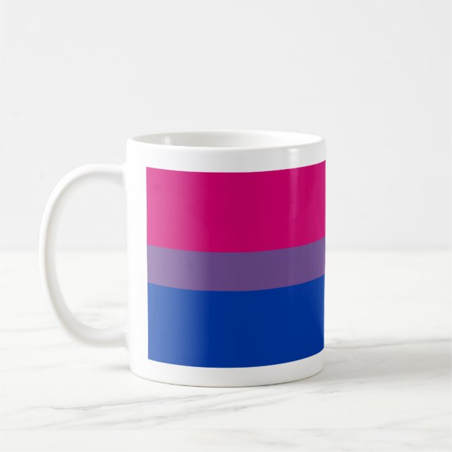 Bisexual flag mug (Left)