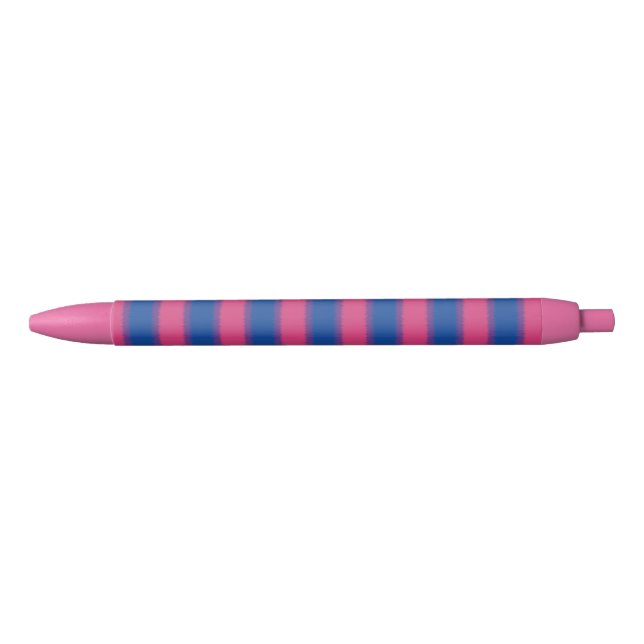 Bisexual Flag Narrow Stripe Pen (Front)