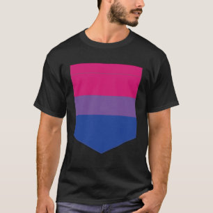 Bisexual Flag Printed Bag Bisexual Pride T-Shirt