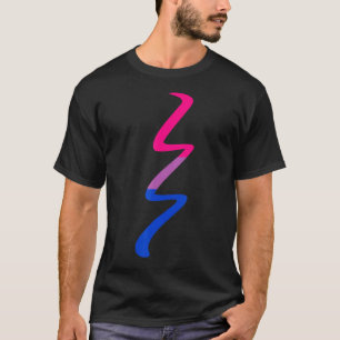 Bisexual Flag Raku Reiki Symbol Yoga Spiritual T-Shirt