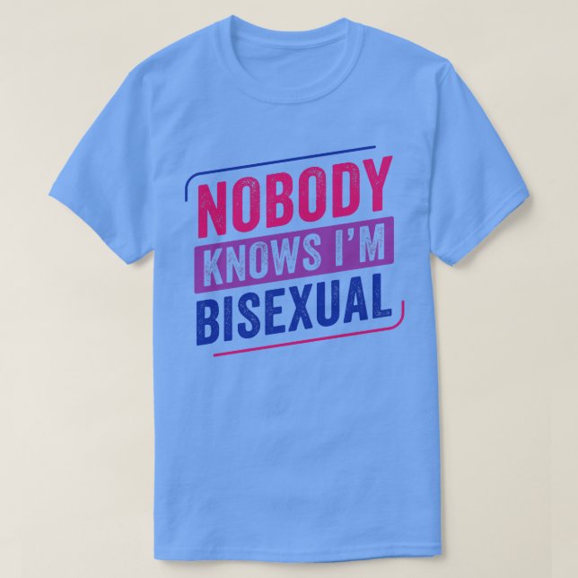 Bisexual Funny Im Bi Pride LGBTQ Bisexual Pride T-Shirt (Design Front)