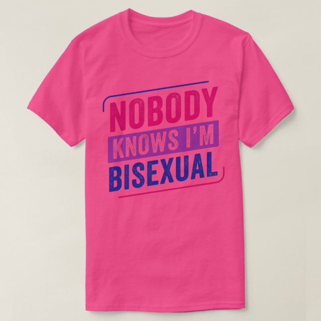Bisexual Funny Im Bi Pride LGBTQ Bisexual Pride T-Shirt (Design Front)