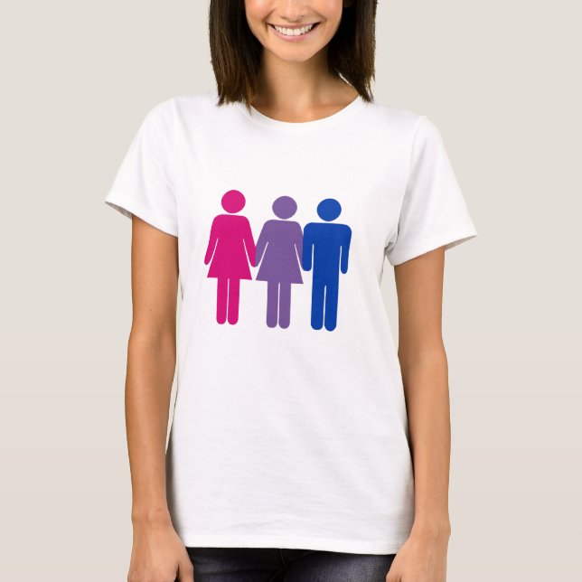 Bisexual Girl T-Shirt (Front)