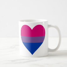 "Bisexual Heart" Mug