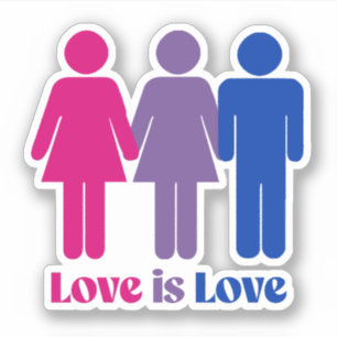 Bisexual Love is Love Female