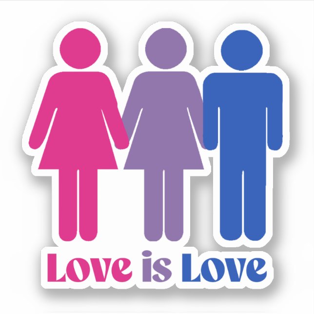 Bisexual Love is Love Female (Front)