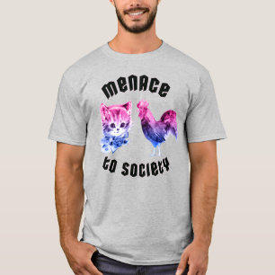 Bisexual Menace to Society T-Shirt