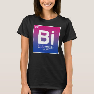 Bisexual Periodic Table Element T-Shirt