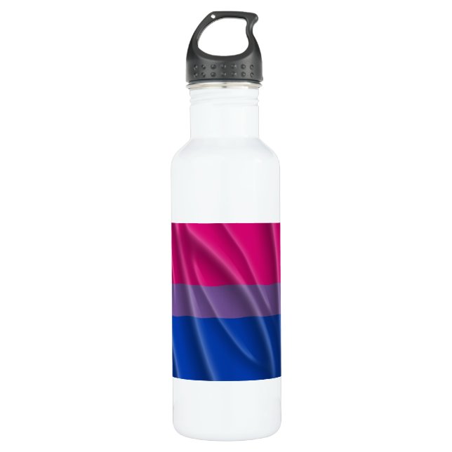 BISEXUAL PRIDE 710 ML WATER BOTTLE (Front)