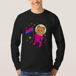 Bisexual Pride Bear In Space Bisexual T-Shirt