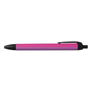 Bisexual Pride (Bi Flag) Black Ink Pen