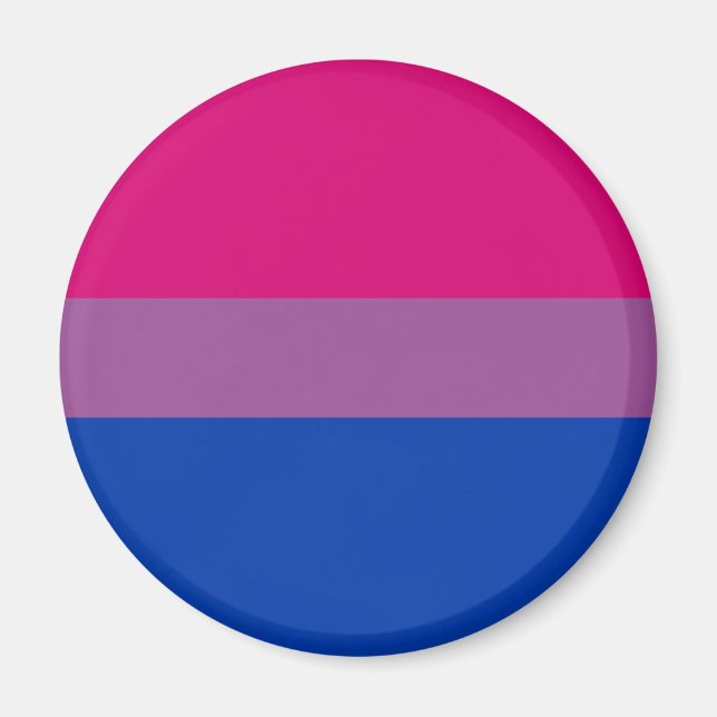 Bisexual Pride (Bi Flag) Magnet (Front)