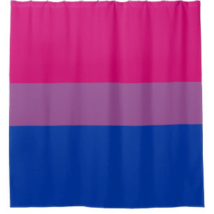 Bisexual Pride (Bi Flag) Shower Curtain