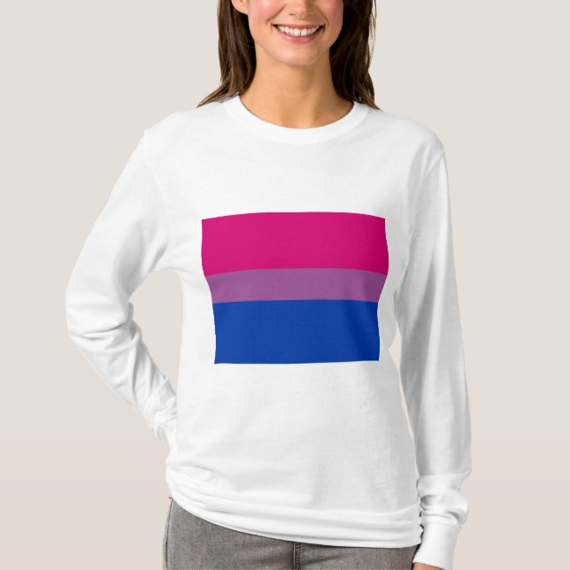 Bisexual Pride (Bi Flag) T-Shirt (Front)