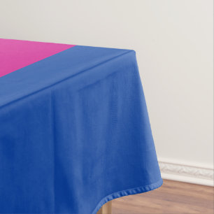 Bisexual Pride, Bold Stripes, LGBTQ PRIDE Tablecloth