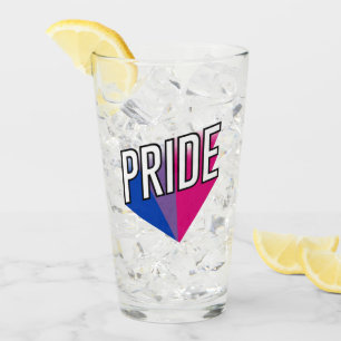 Bisexual Pride Burst Glass