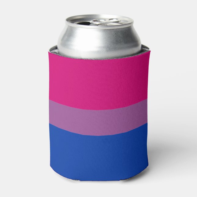 Bisexual Pride Can Cooler (Can Front)