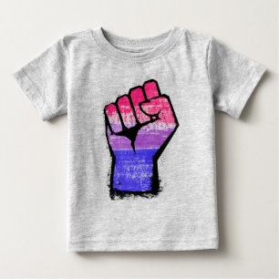 Bisexual Pride Fist Baby T-Shirt